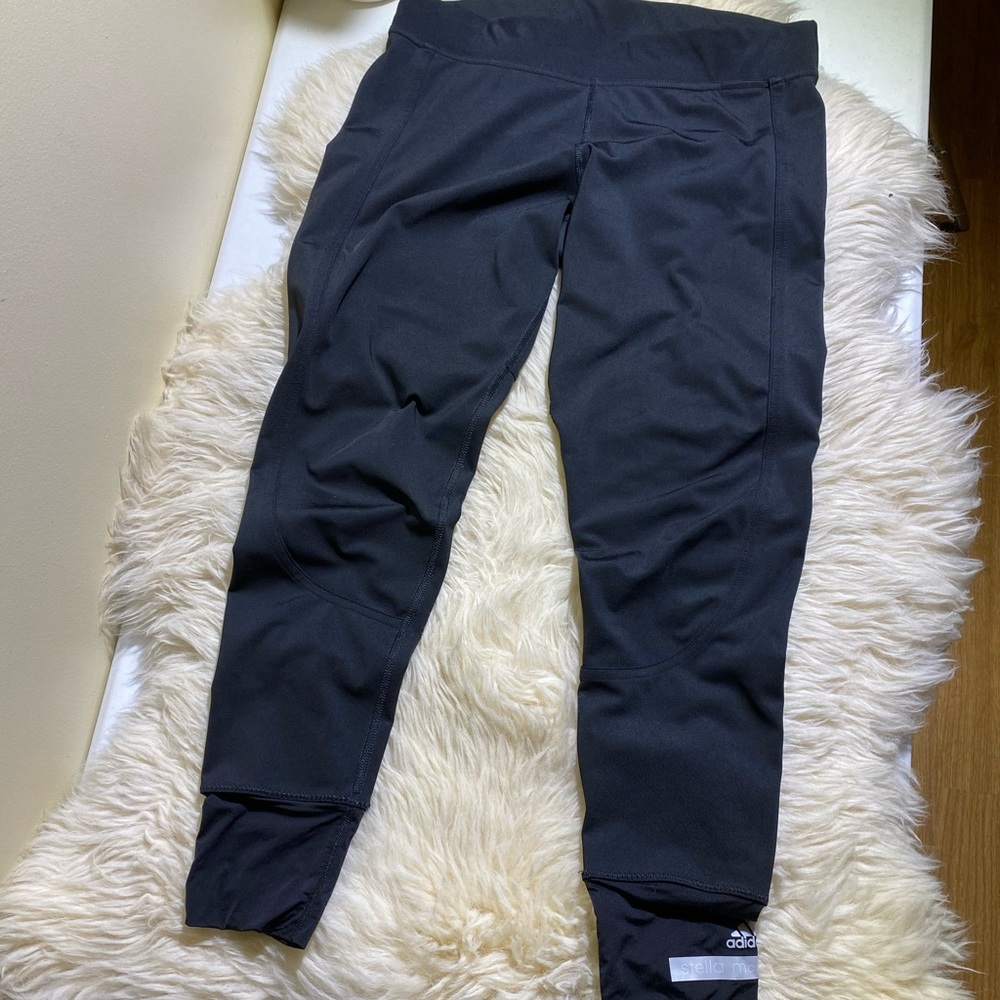Adidas by Stella McCartney black workout tights